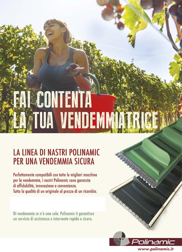 Promotional leaflet for grape harvestes belts