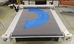 nastro in curva tagliato con plotter