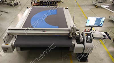 curved belt on cutting plotter